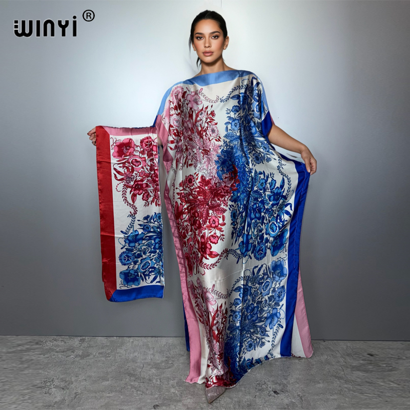 WINYI summer boho african dres - Boho Summer Beach Maxi Dress recension och pris