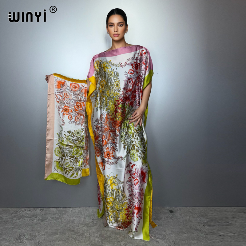 WINYI summer boho african dres - Boho Summer Beach Maxi Dress recension och pris