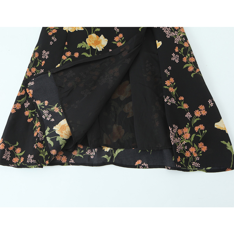 YENKYE French Style Vintage Fl - French Vintage Floral Midi Dress recension och pris