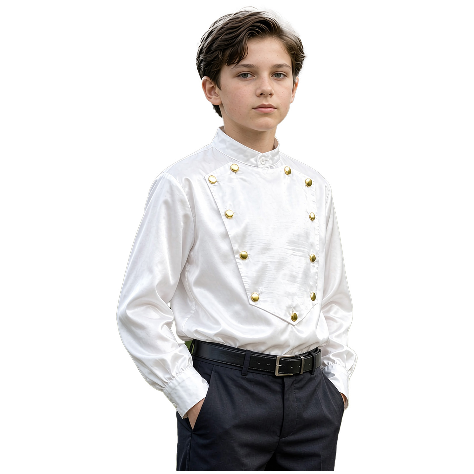 #6-16 Renaissance Shirt Mediev - Tops recension och pris