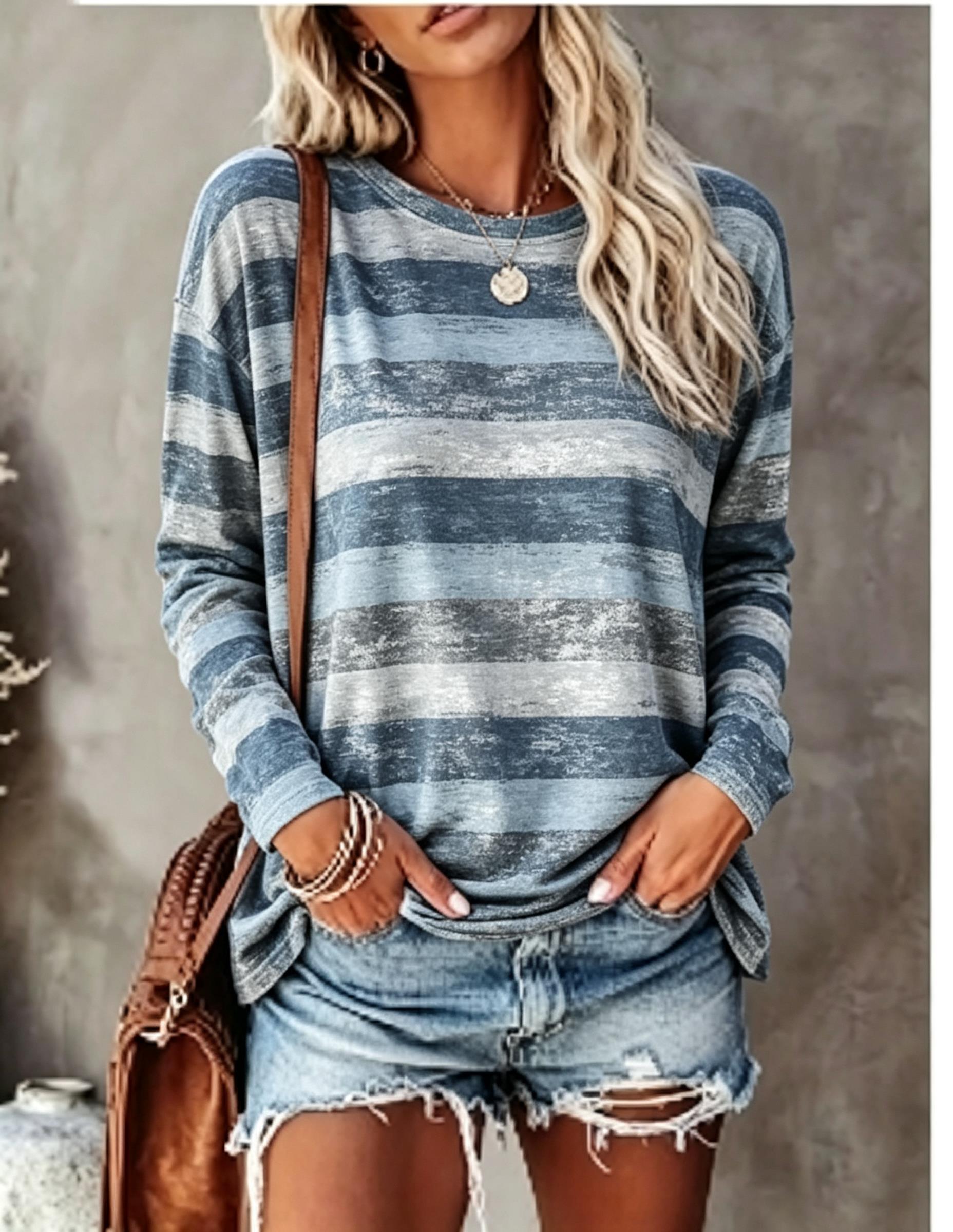 Women Long Sleeve T‑Shirt Vint - Blouses recension och pris