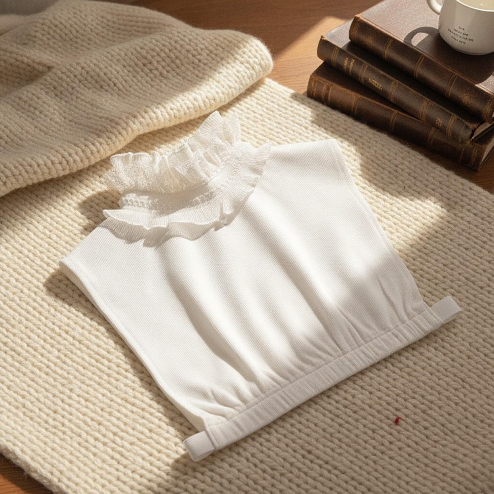 Women Faux Turtleneck Knit Col - Tops recension och pris