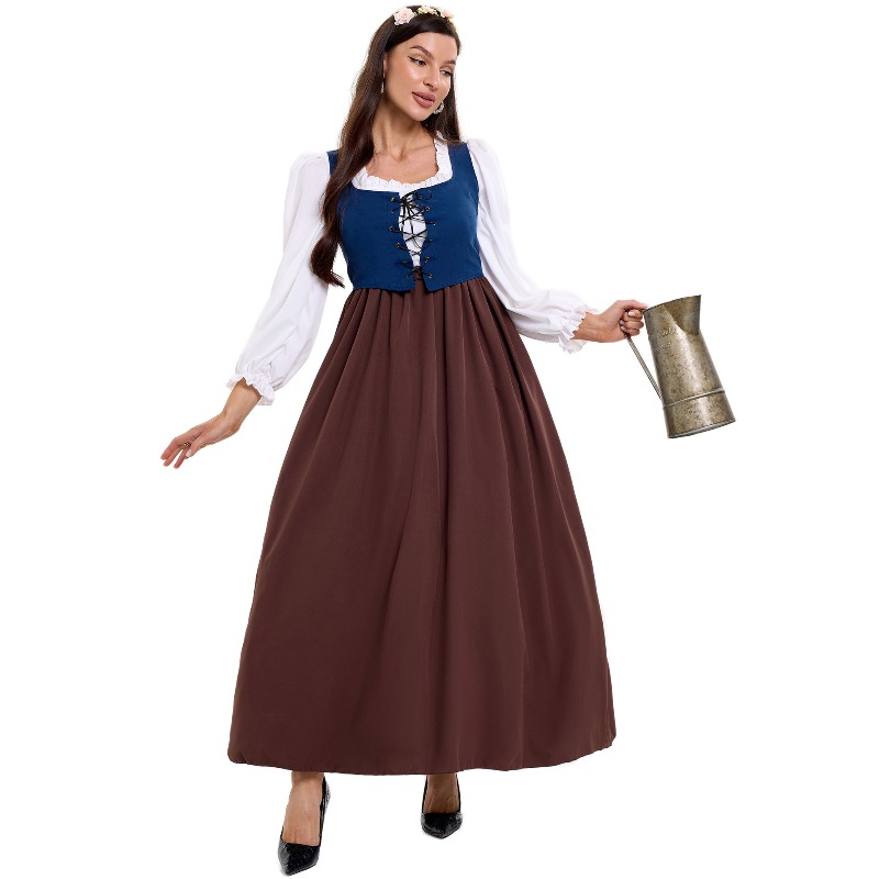Women Vintage Peasant Costume  - Tops recension och pris